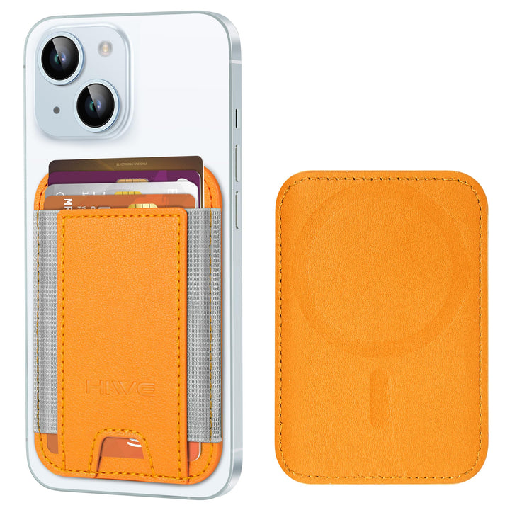 MagSafe Slim Wallet: Magnetic Leather Card Holder - DOKUTRONIX