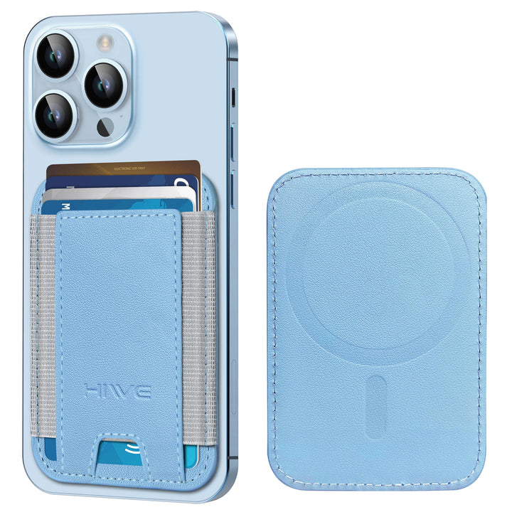 MagSafe Slim Wallet: Magnetic Leather Card Holder - DOKUTRONIX
