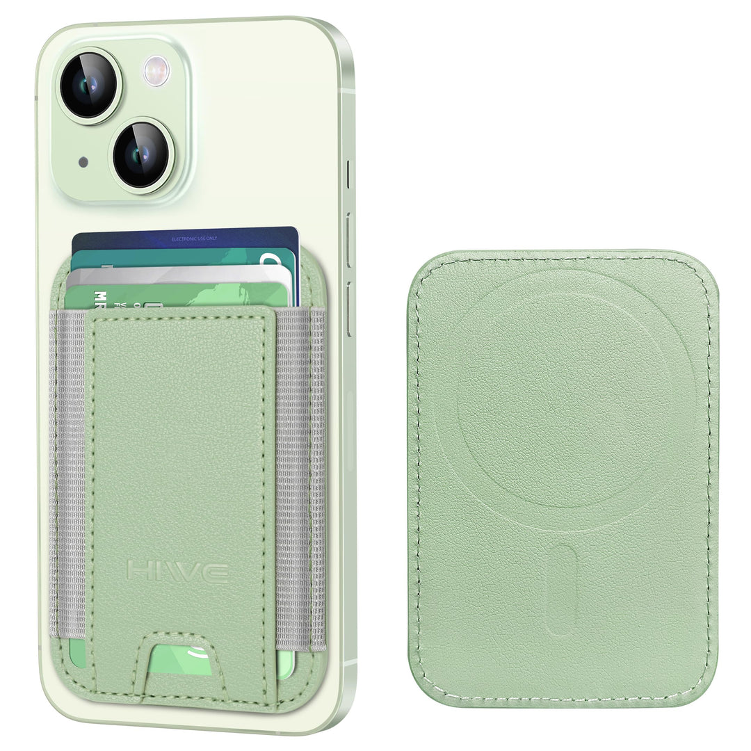 MagSafe Slim Wallet: Magnetic Leather Card Holder - DOKUTRONIX