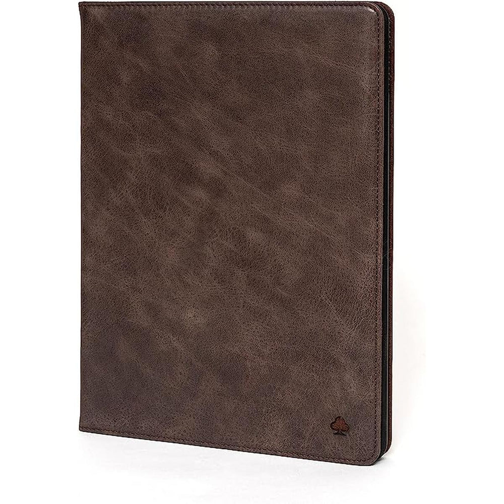 Riley Leather iPad Case (Chocolate) - DOKUTRONIX
