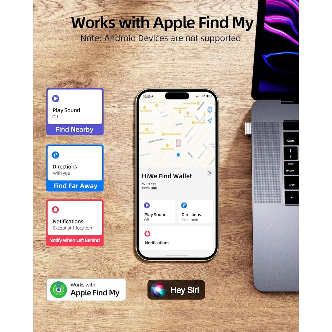 Mag-Safe RFID Wallet: Find My iPhone - DOKUTRONIX