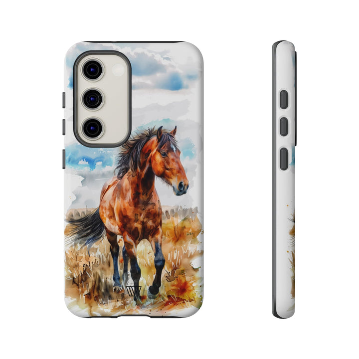 WATERCOLOR HORSE | Tough Phone Case