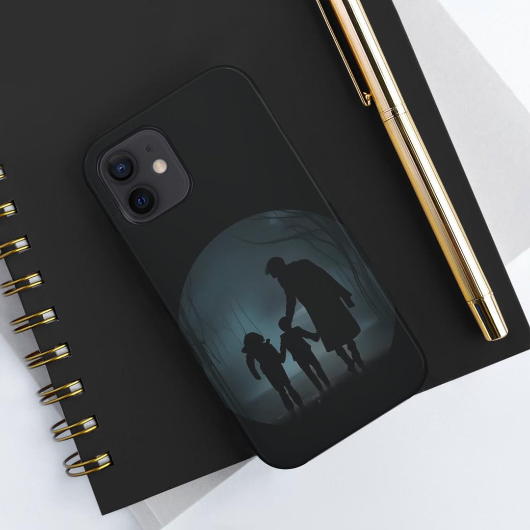 Father & Kids Silhouette Tough Case - DOKUTRONIX