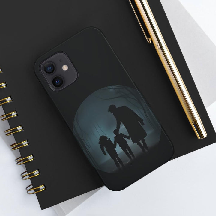 Father & Kids Silhouette Tough Case - DOKUTRONIX