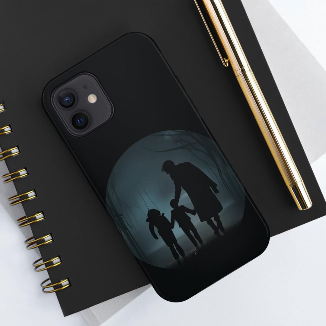 Father & Kids Silhouette Tough Case - DOKUTRONIX