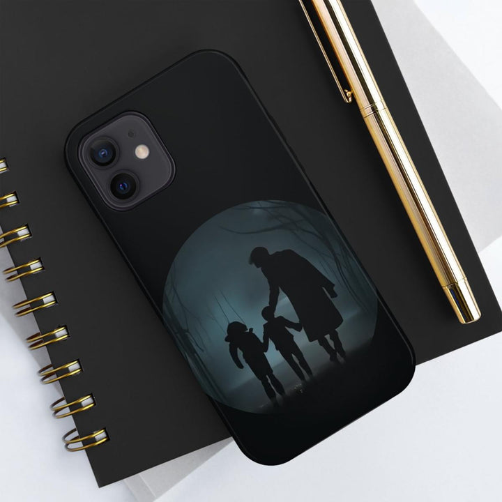 Father & Kids Silhouette Tough Case - DOKUTRONIX