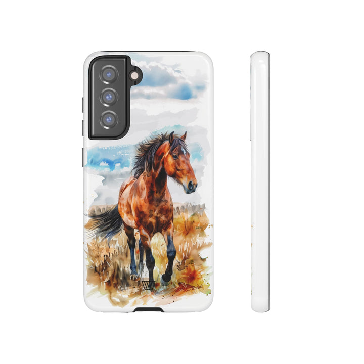 WATERCOLOR HORSE | Tough Phone Case