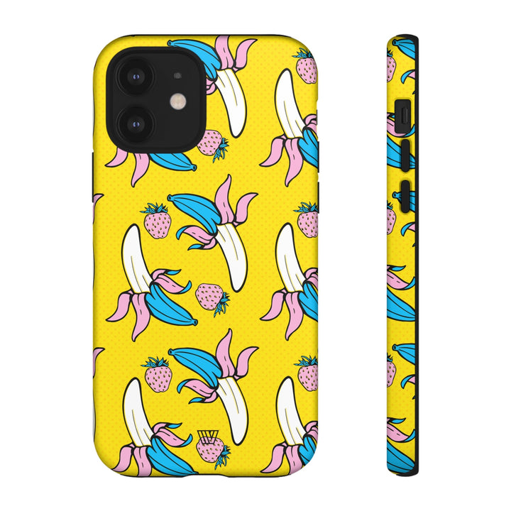 BANANA BERRY BLISS | Tough Phone Case