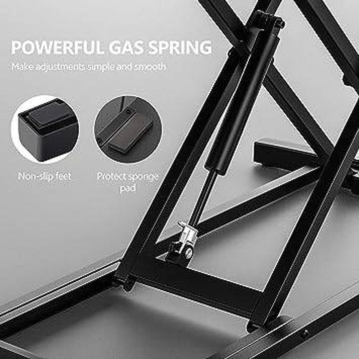 FlexiDesk 32 - Adjustable Standing Desk Converter - DOKUTRONIX