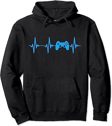 Gamer Heartbeat Hoodie - Gaming Sweatshirt