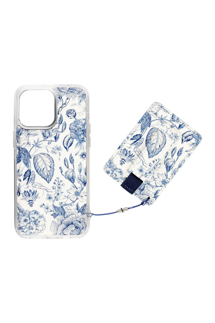 Blue Willow Magnetic Case and Wallet