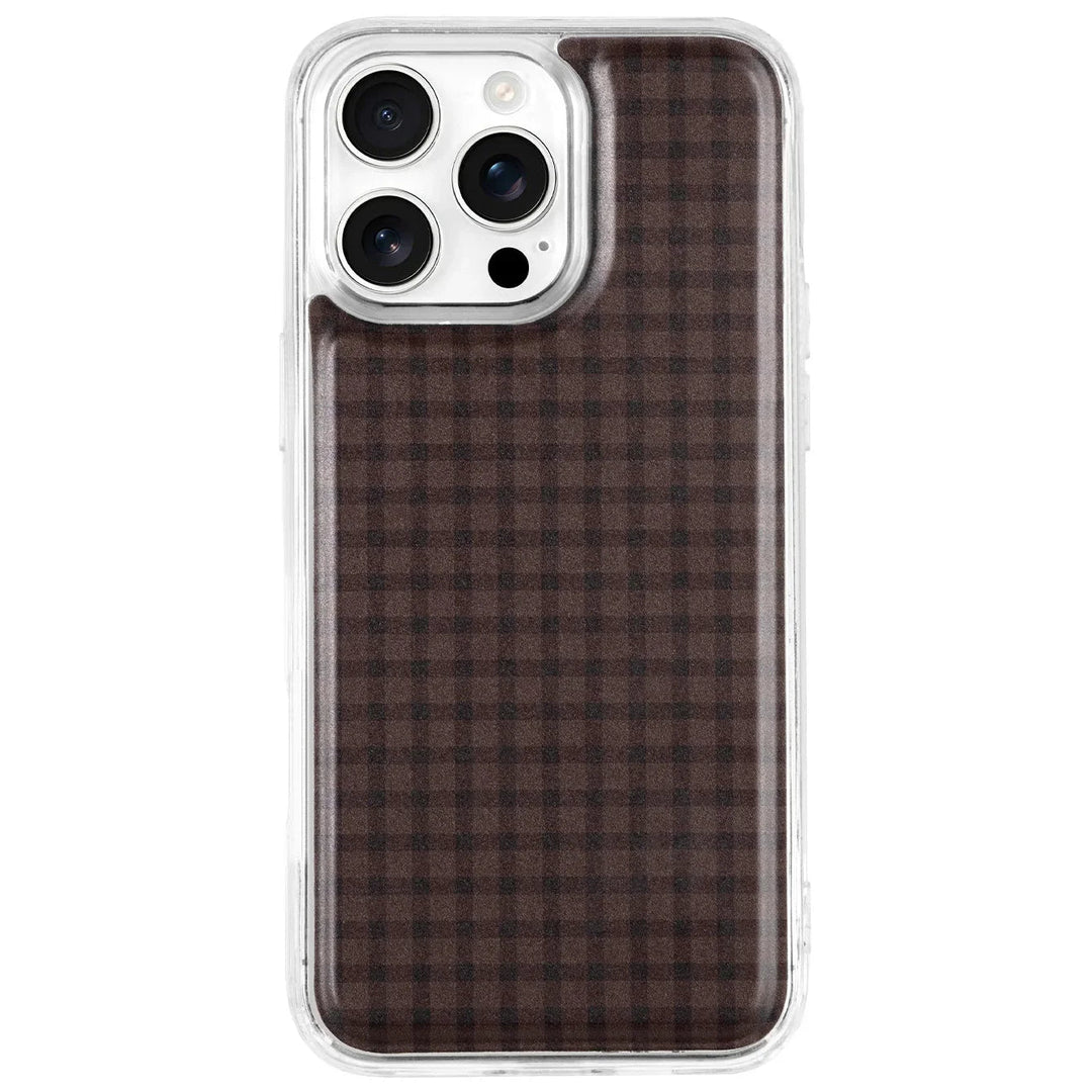 Cafe Gingham Magnetic Case
