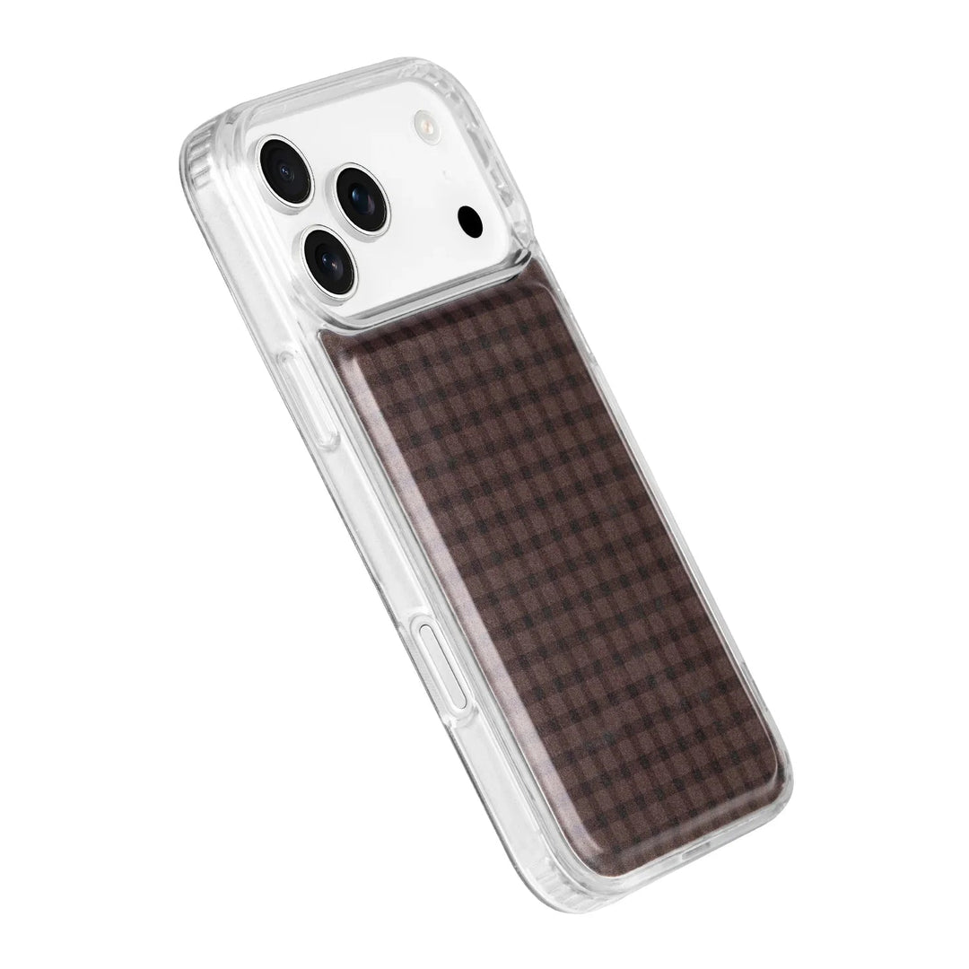 Cafe Gingham Magnetic Case