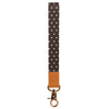 Cocoa Dot Wrist Lanyard