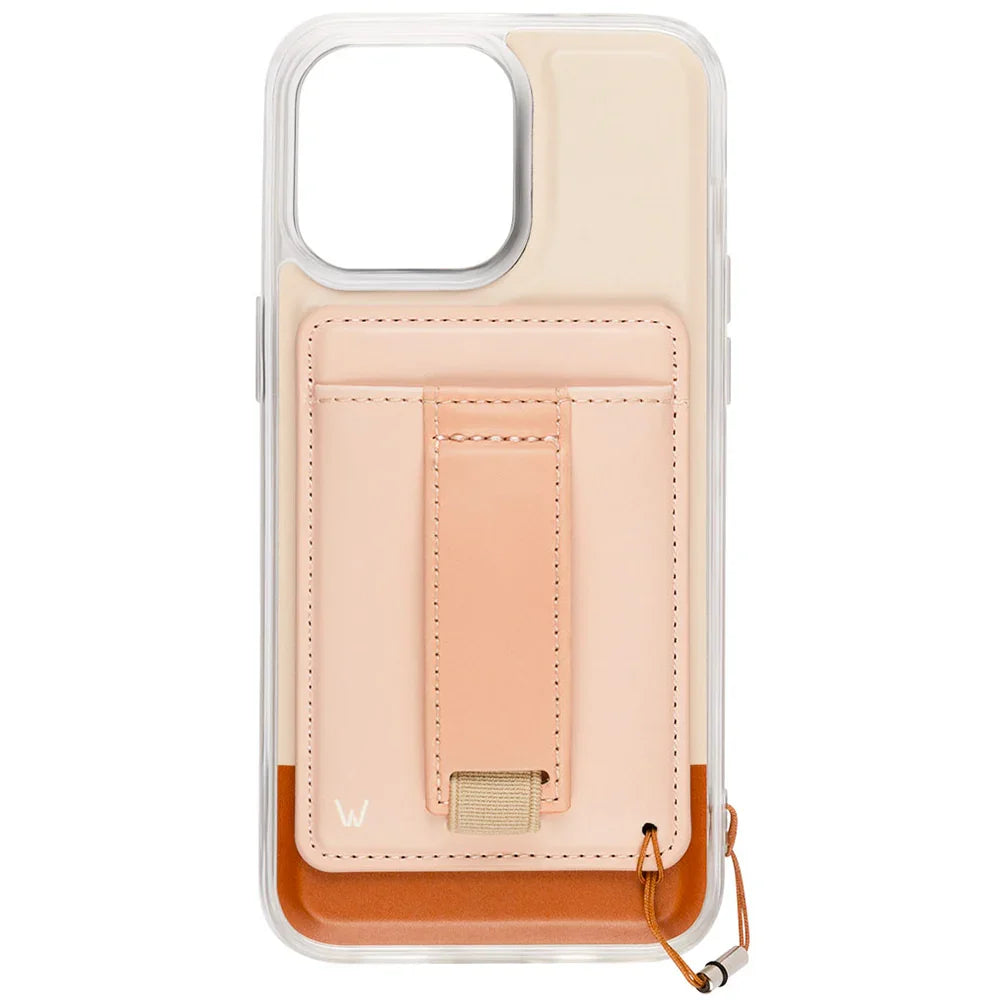 Creamsicle Color Block Magnetic Case and Wallet