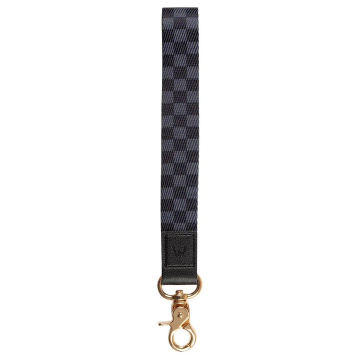 Midnight Check Wrist Lanyard