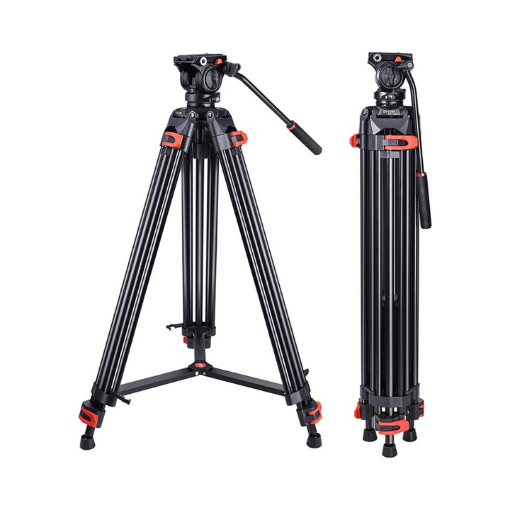 ProVideo 72 Heavy-Duty Tripod with Fluid Head - DOKUTRONIX
