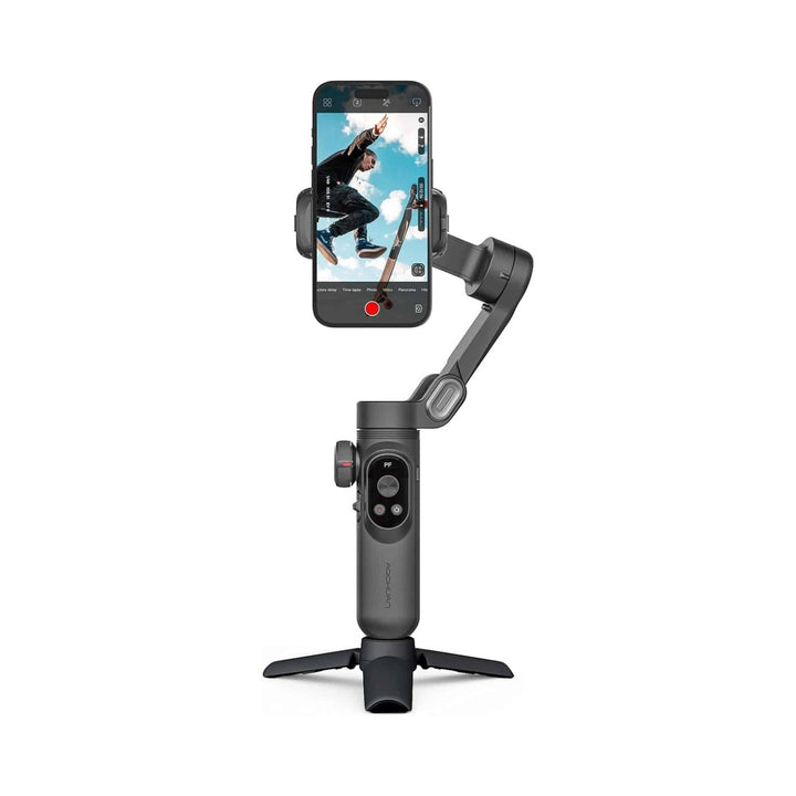 SteadyShot 3-Axis Gimbal - Sleek Black Edition - DOKUTRONIX