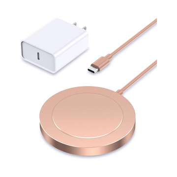 Rose Gold Mag-Safe Wireless Charger for iPhone