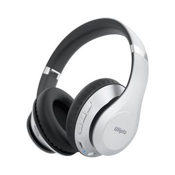 Uliptz Wireless Bluetooth Headphones - Silver