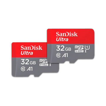 SanDisk 32GB Ultra microSDHC Memory Card (2-Pack)