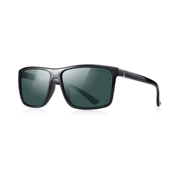 MERRY'S Polarized Sports Sunglasses - Black Frame/G15 Lens