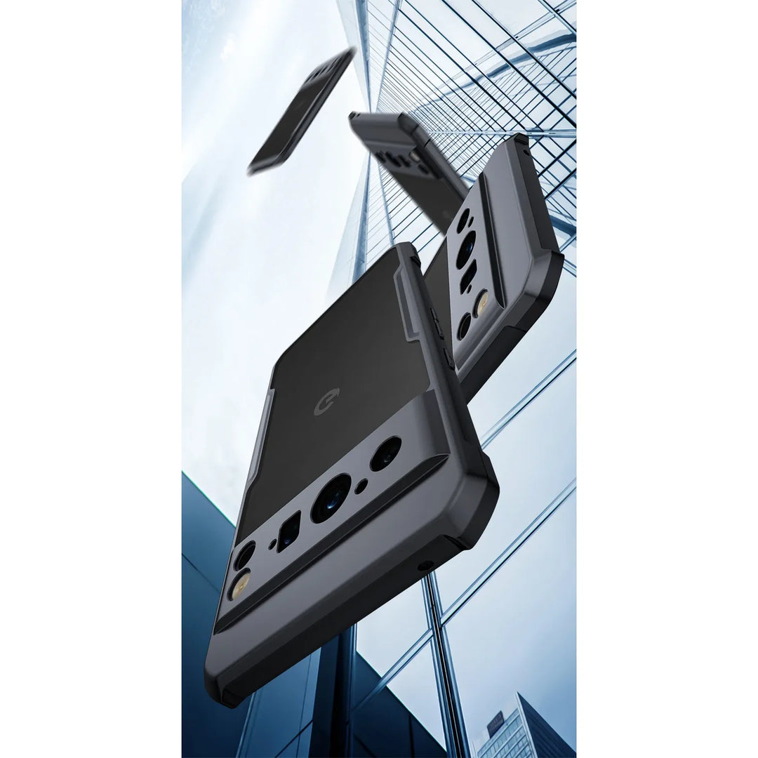 Xundd for Google Pixel 10 Pro/10 Pro XL Case Ultra Clear Back Cover, Airbag Shockproof Acrylic+TPU Hybrid Protective Phone Shell - DOKUTRONIX