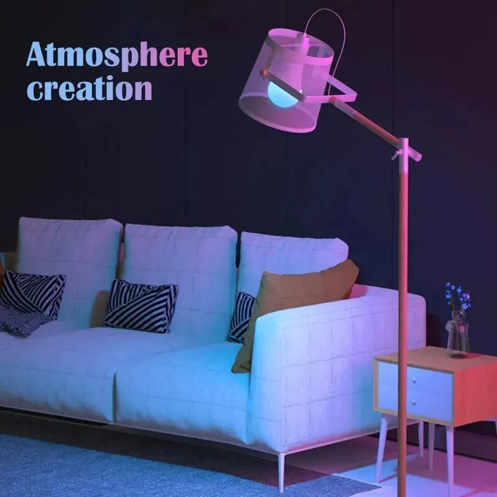 RGB Magic 16-Color Smart LED Bulb with Remote - DOKUTRONIX