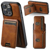 Magnetic Luxe Leather Wallet Case for iPhone