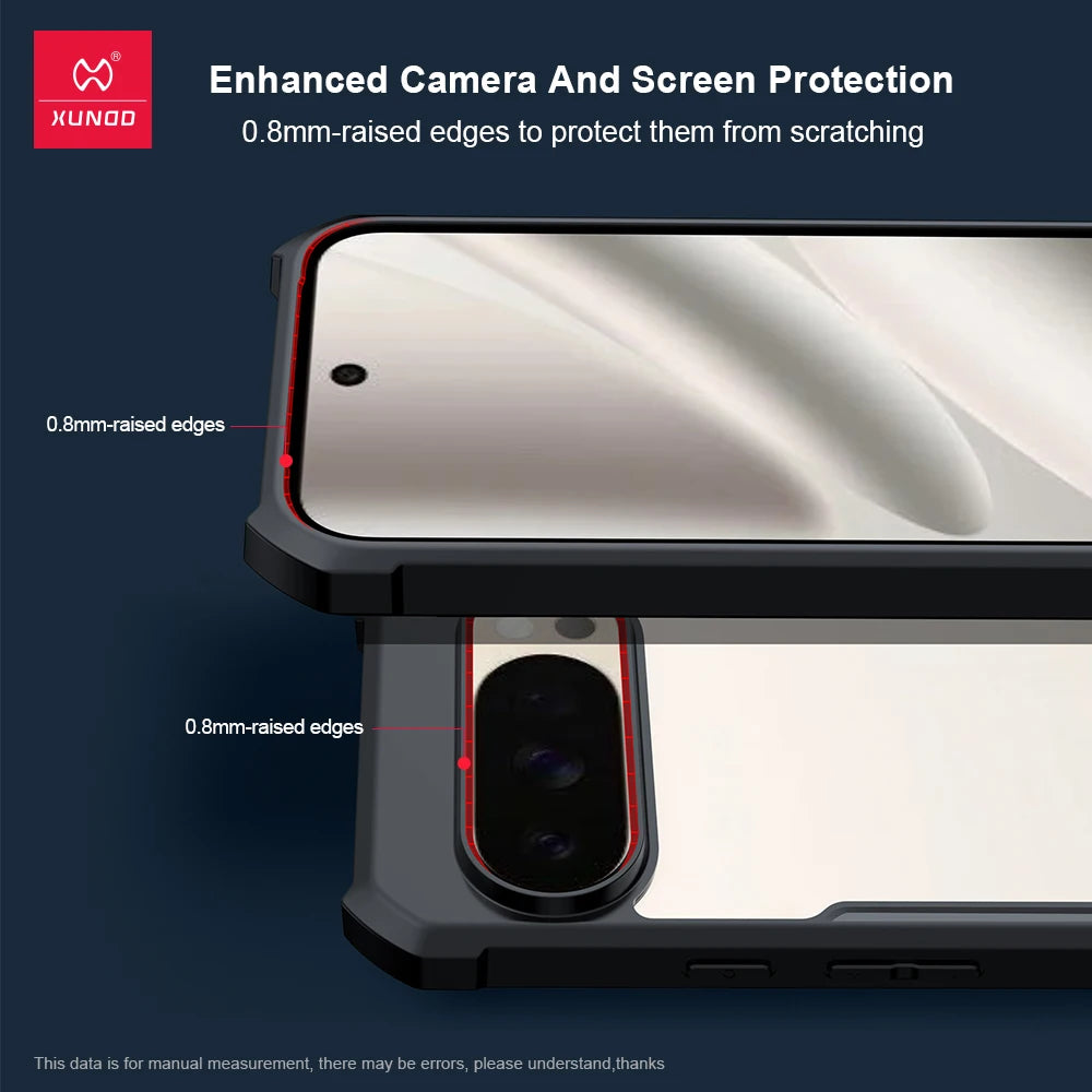 Xundd Ultra Clear Shockproof Case for Pixel 10 Pro - DOKUTRONIX
