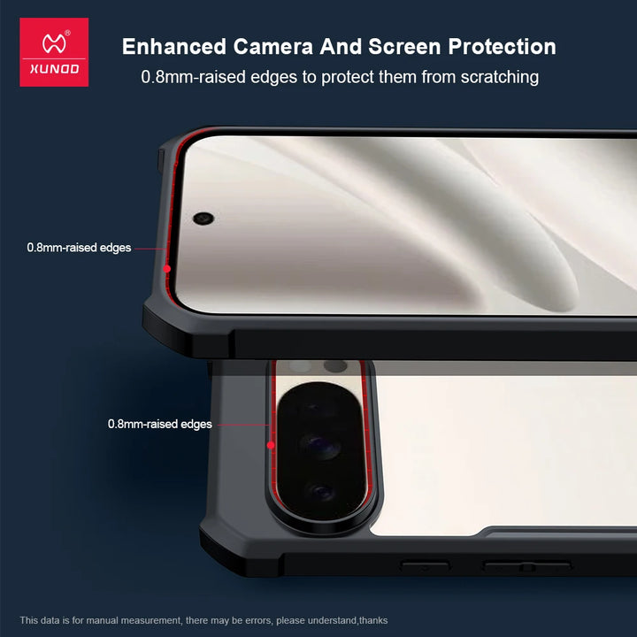 Xundd Ultra Clear Shockproof Case for Pixel 10 Pro - DOKUTRONIX