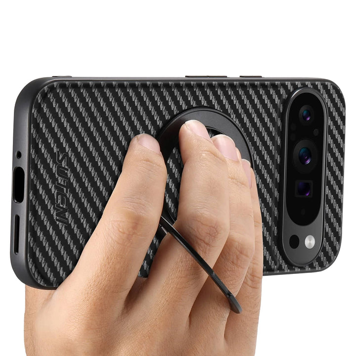 Carbon Fiber Kickstand Case for Google Pixel Pro - DOKUTRONIX