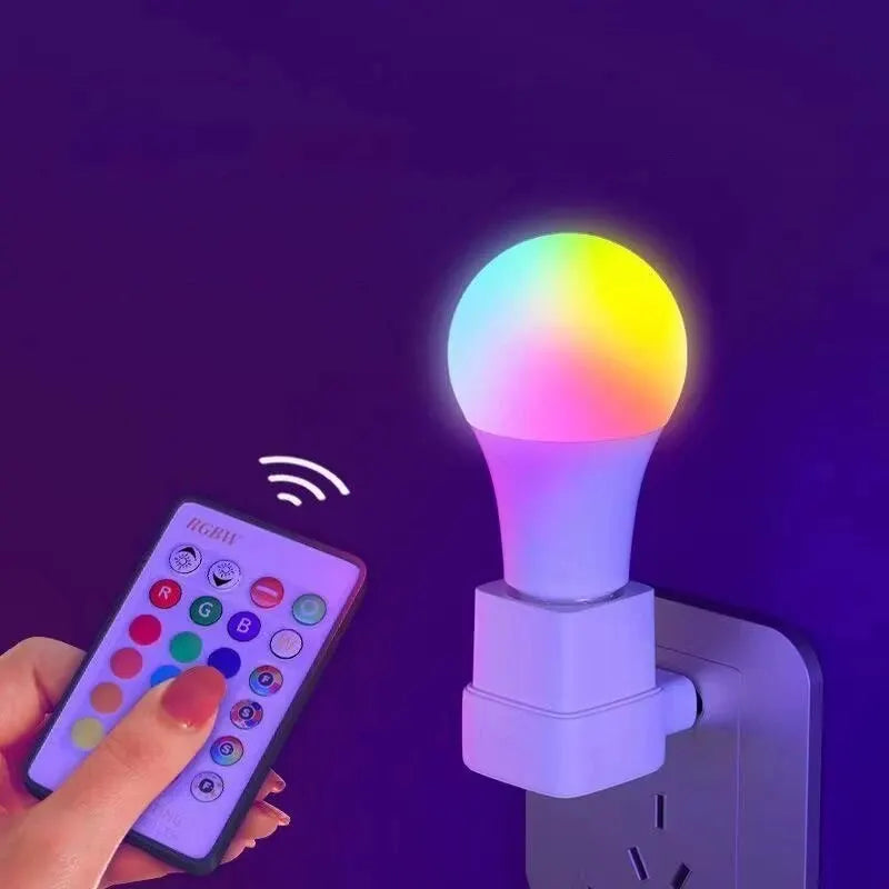 RGB Magic 16-Color Smart LED Bulb with Remote - DOKUTRONIX