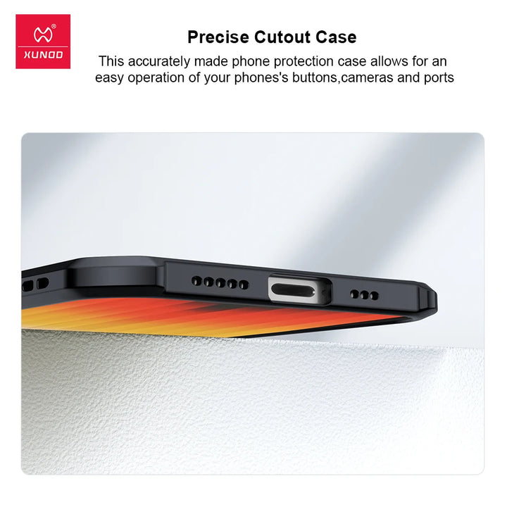 Xundd for Google Pixel 10 Pro/10 Pro XL Case Ultra Clear Back Cover, Airbag Shockproof Acrylic+TPU Hybrid Protective Phone Shell - DOKUTRONIX