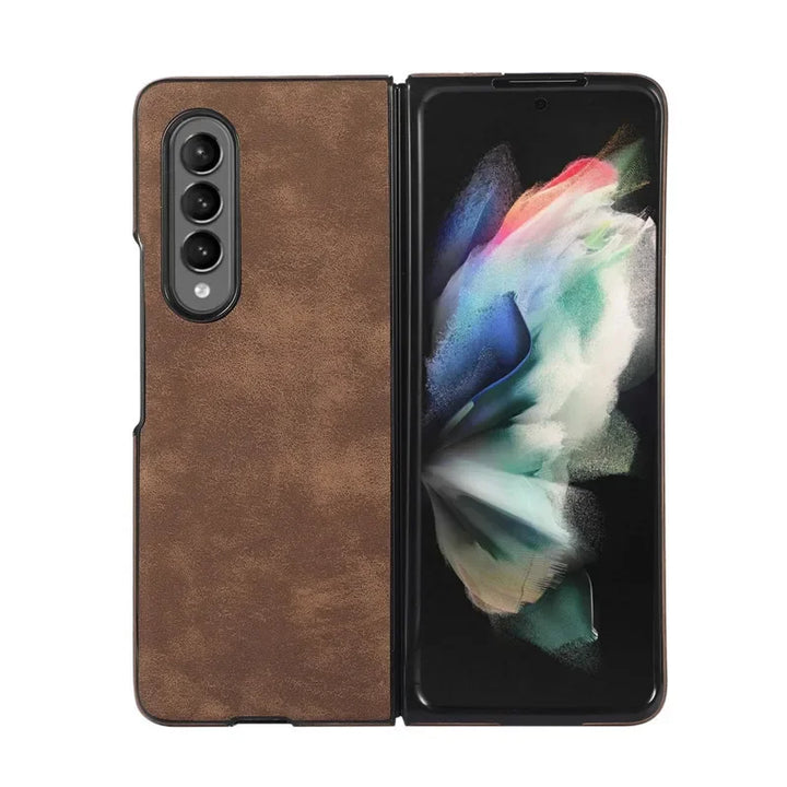 Elite Slim Leather Wallet Case for Galaxy Z Fold3 - DOKUTRONIX