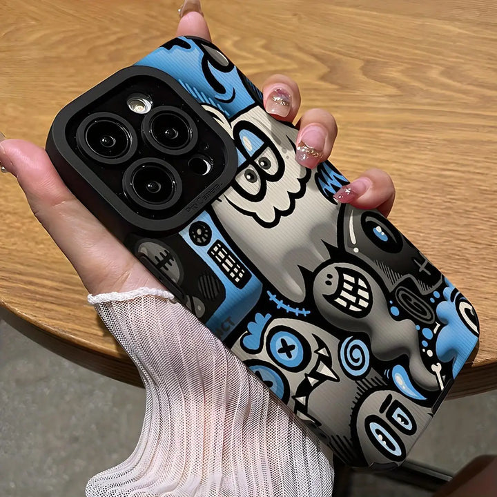 Cartoon Grafitti Phone Cover for IPhone - DOKUTRONIX