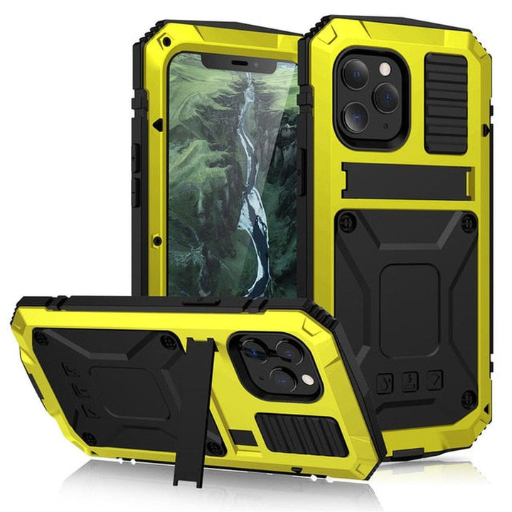 ProMax Kickstand Case with Tempered Glass - DOKUTRONIX