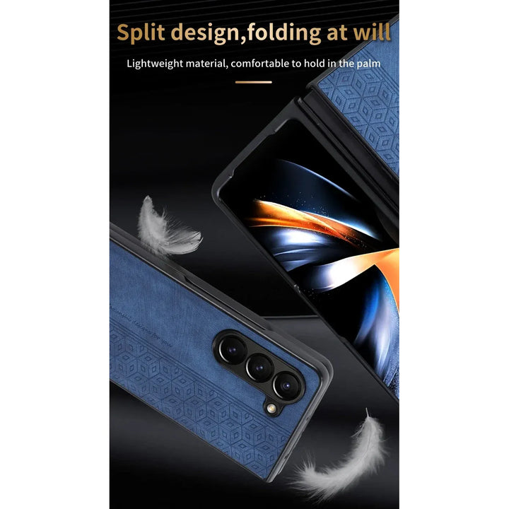 Elegance PU Leather Case for Galaxy Z Fold Series - DOKUTRONIX