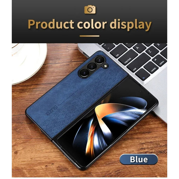 Elegance PU Leather Case for Galaxy Z Fold Series - DOKUTRONIX