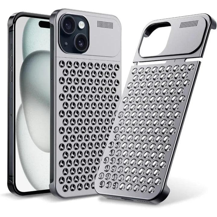Rimless Alloy Aroma Case for iPhone - DOKUTRONIX