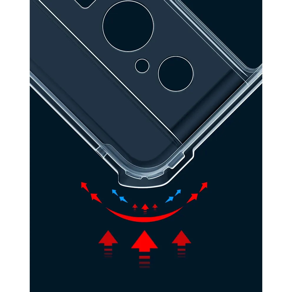 Xundd for Google Pixel 10 Pro/10 Pro XL Case Ultra Clear Back Cover, Airbag Shockproof Acrylic+TPU Hybrid Protective Phone Shell - DOKUTRONIX