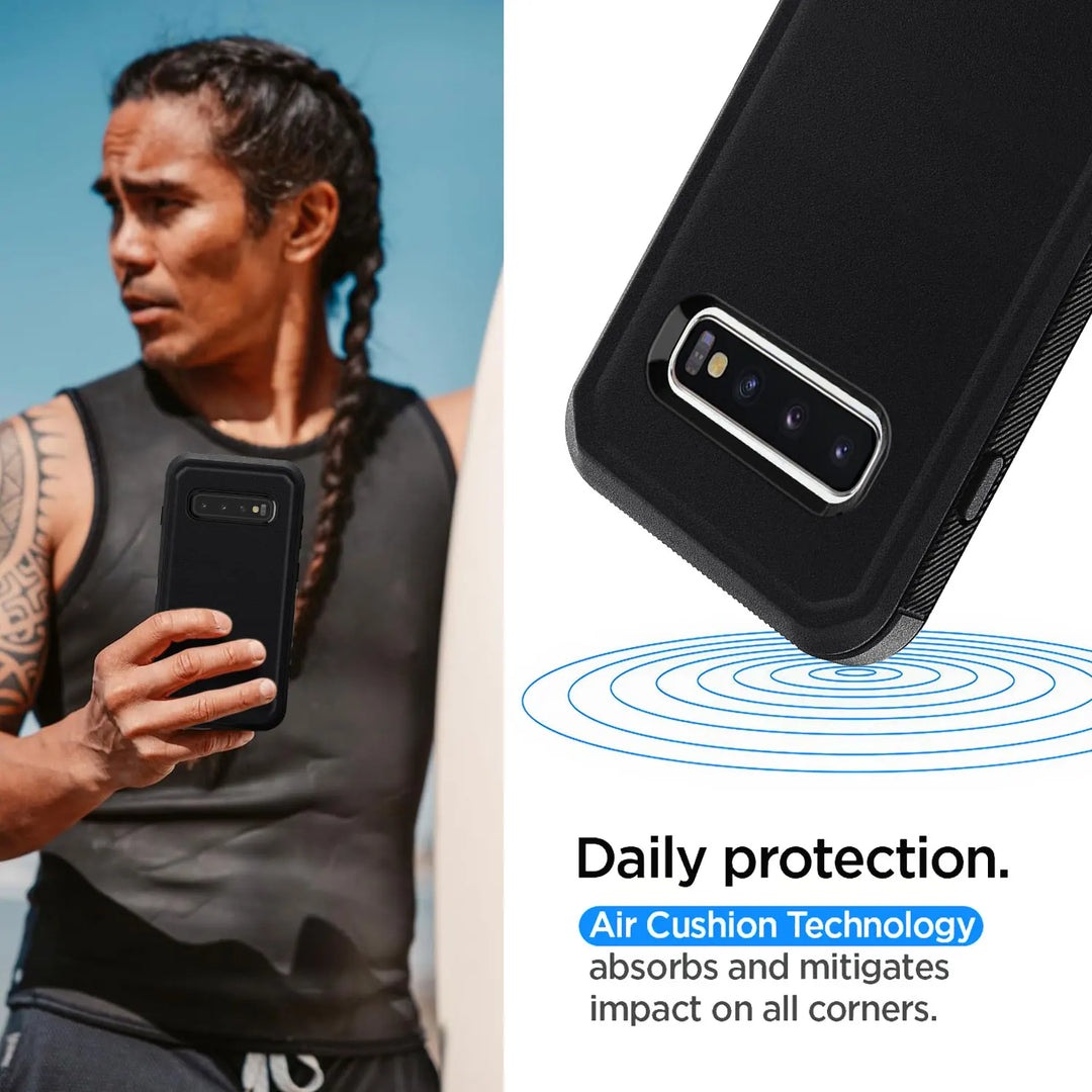 Shockproof 3-in-1 Galaxy S10+ Case - DOKUTRONIX