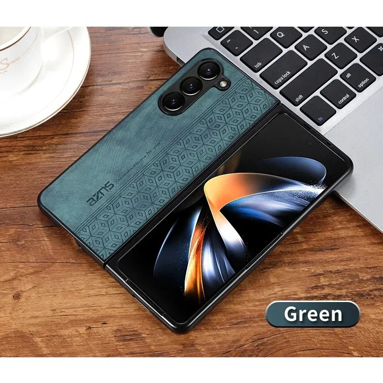Galaxy Z Fold Leather Case - DOKUTRONIX