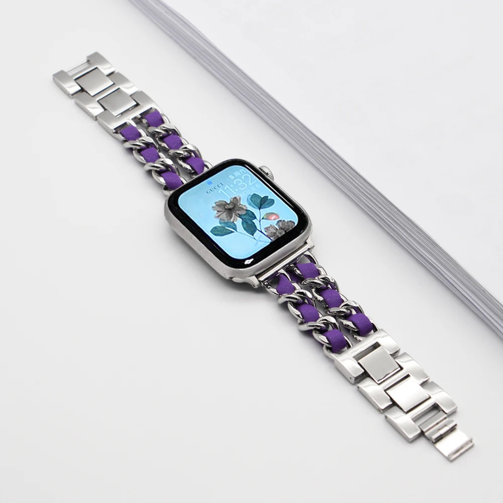 LuxeBand Steel for Apple Watch Series - DOKUTRONIX