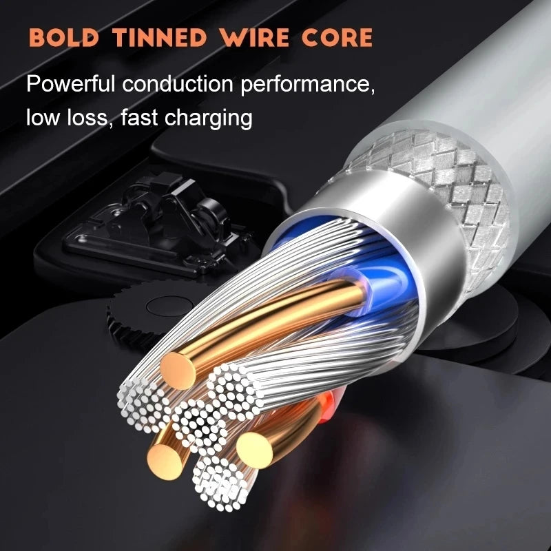 NNBILI TurboCharge USB-C Cable 10A 100W - DOKUTRONIX