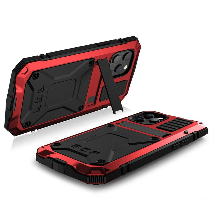 ProMax Kickstand Case with Tempered Glass - DOKUTRONIX
