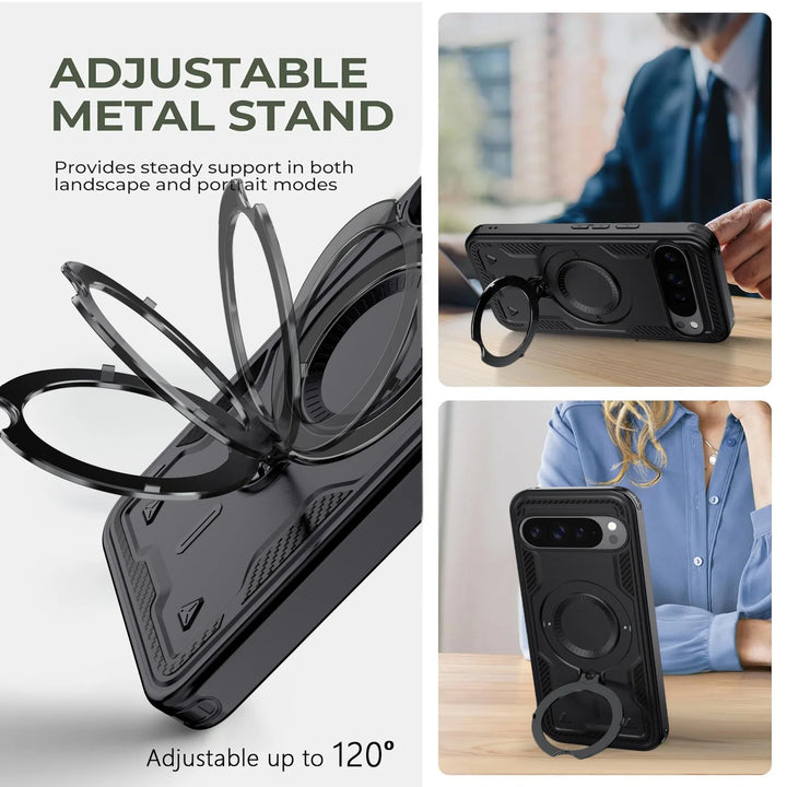 PixelGuard Pro: Rugged Case with Kickstand - DOKUTRONIX