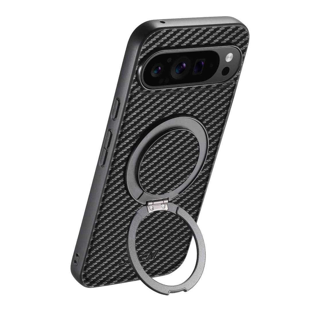 Pro XL Carbon Case for Pixel - Magnetic Kickstand - DOKUTRONIX