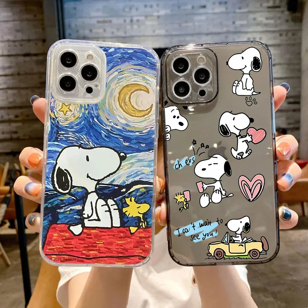 Cartoon Snoopys Phone Case