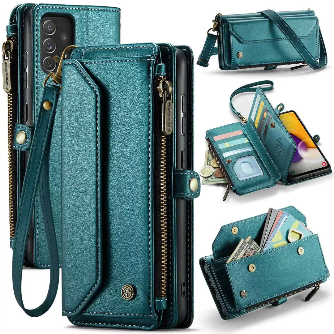 Galaxy Crossbody Wallet Case & Card Holder - DOKUTRONIX